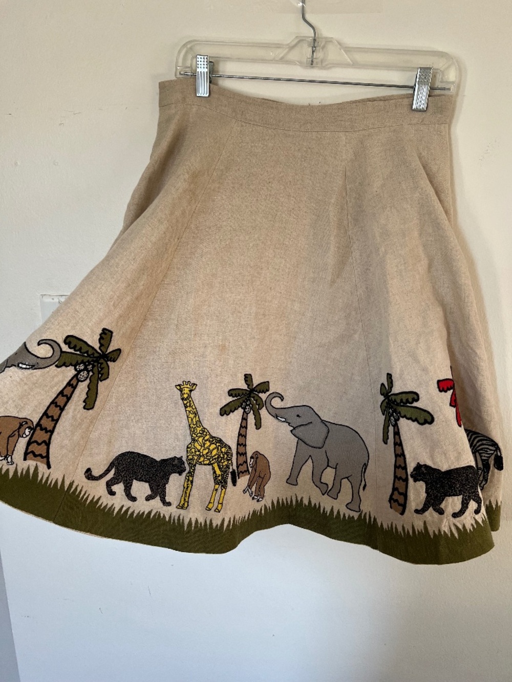 Rare alice + olivia archival safari skirt